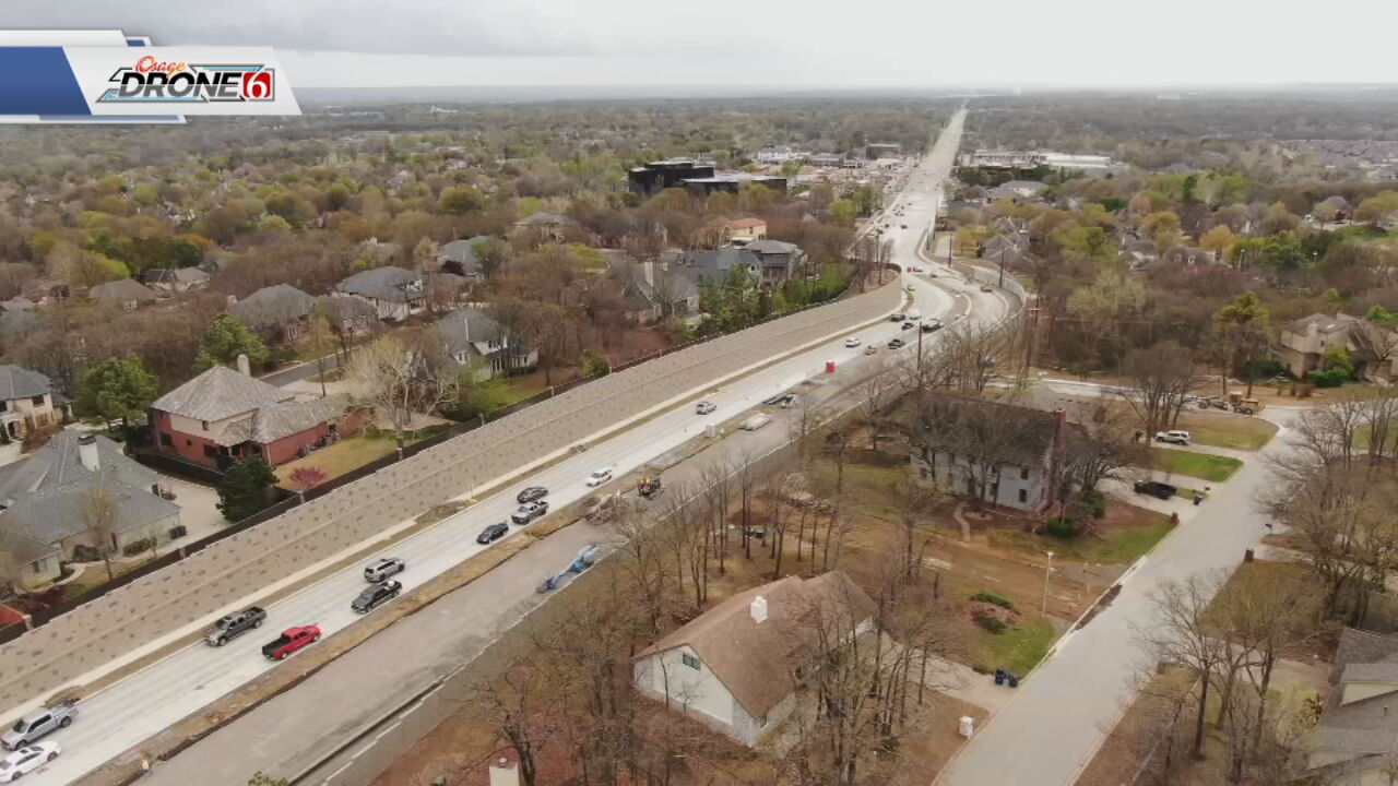 Roadwork On 81st and Yale in Tulsa Nears Completion