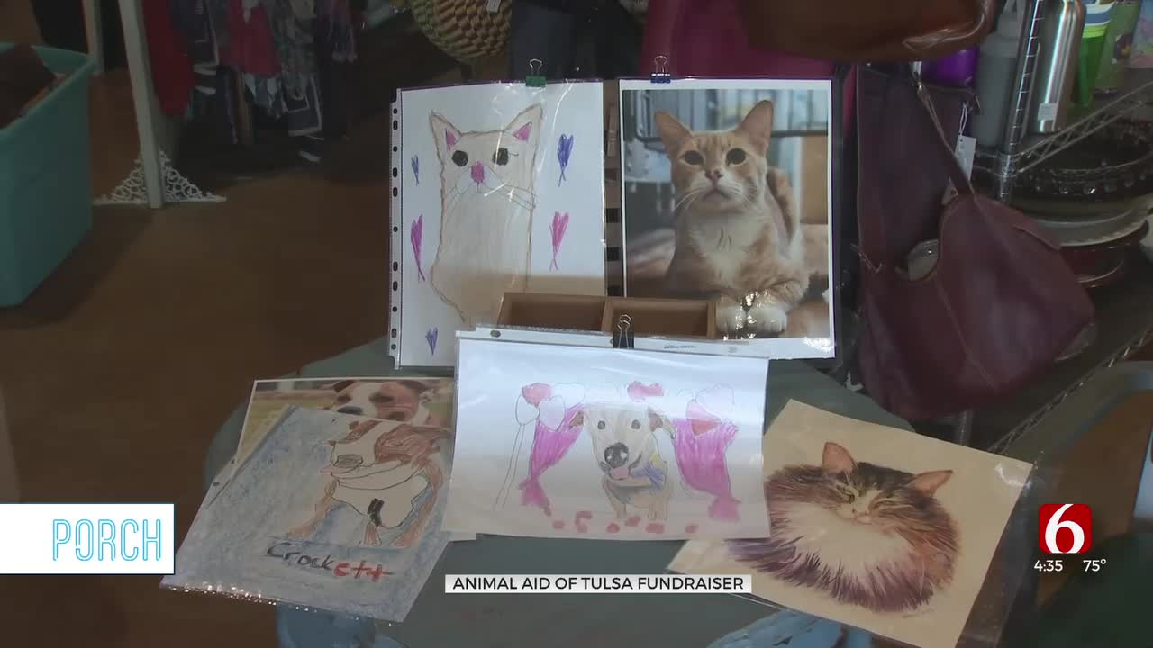 Picture Perfect: Animal Aid Of Tulsa Hosts Fundraiser Featuring Pet Portraits