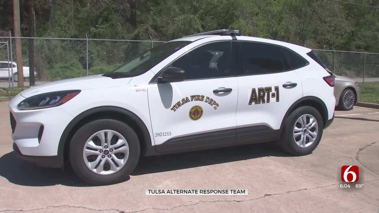 Tulsa Fire Mental Health Response Vehicle, ART-1, Celebrates One Year In Service