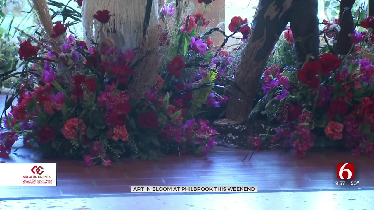 Local Floral Designers Transform Philbrook Museum For 'Art In Bloom' Event