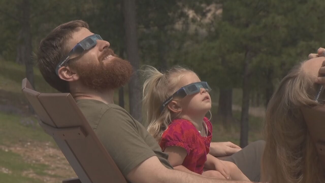 Families in McCurtain Countycombine solar eclipse with vacations and science lessons