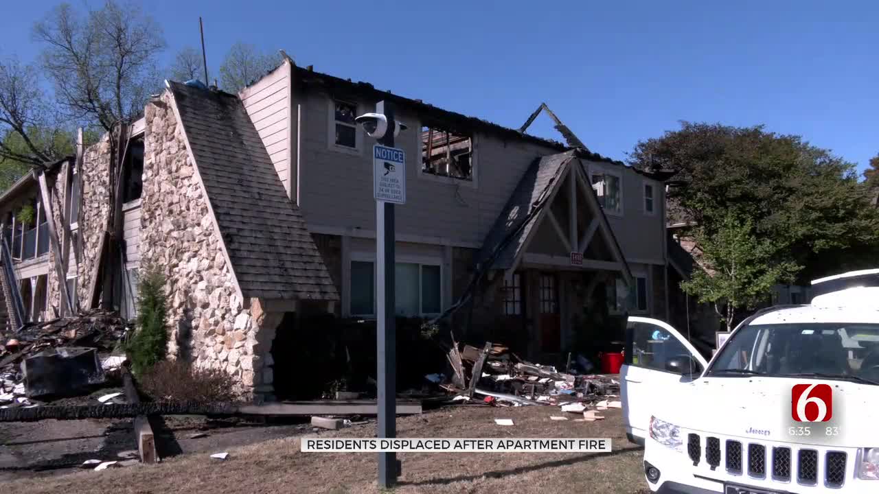 I've Lost Everything': Tulsa Apartment Fire Leaves Residents Without A Home