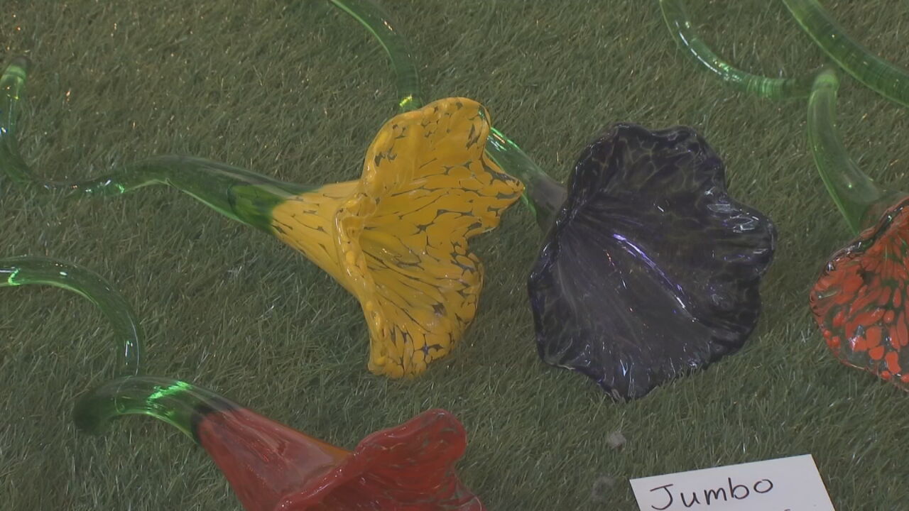 Tulsa Glassblowing School Hosts 'Art For Your Garden' Fundaiser