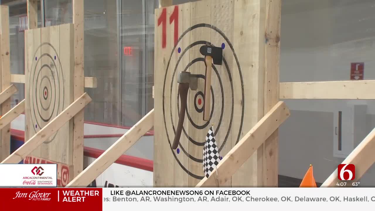 Super Excited': Tulsa's WeStreet Ice Center To Host World Axe & Knife Throwing Championships