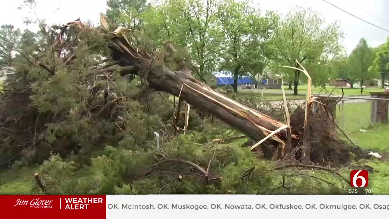 McAlester Residents Evaluate Damage From Storms