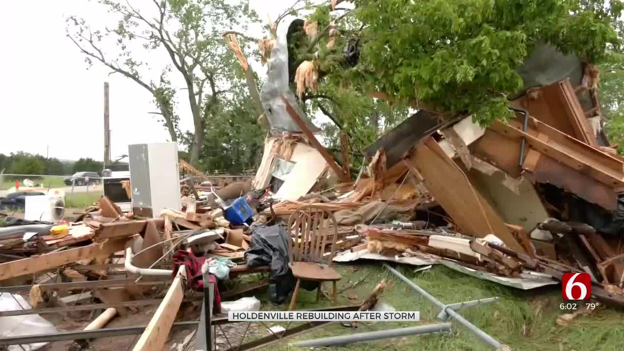 You Rebuild And You Stay’: Holdenville Community Rallies After Tornado Hits