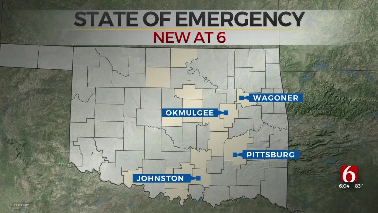 State Of Emergency Updated To Include Additional Counties