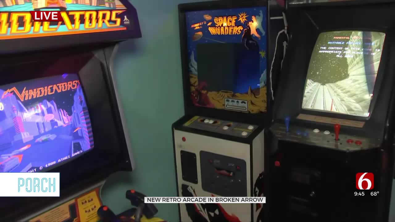 Retro Arcade And Restaurant Opens In Broken Arrow's Rose District