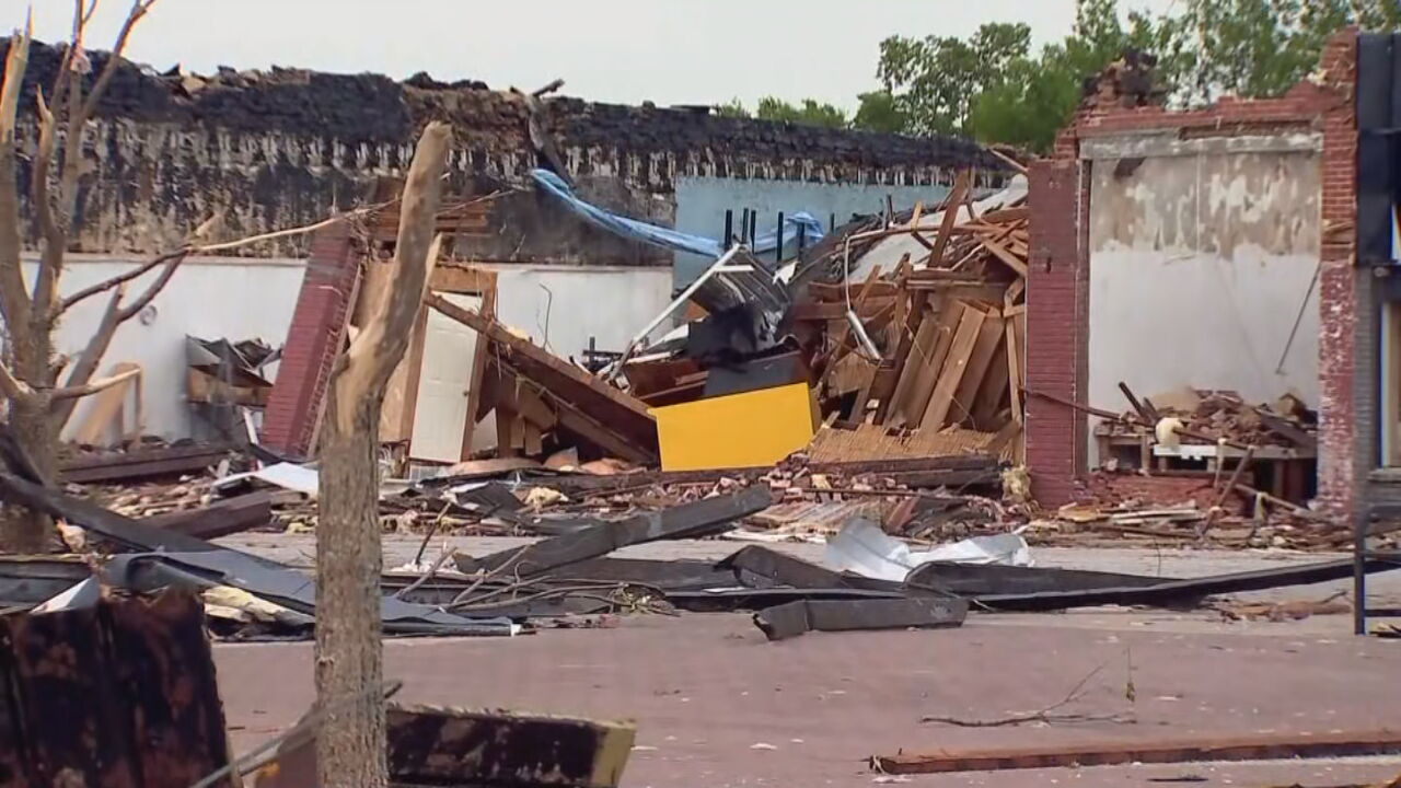 Tornado Causes Extreme Damage To City Of Sulphur; At Least 1 Person Killed During Storm
