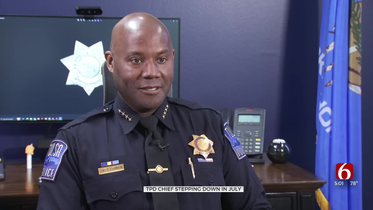 I've Really Enjoyed The People': Tulsa Police Chief Wendell Franklin's Time On The Force