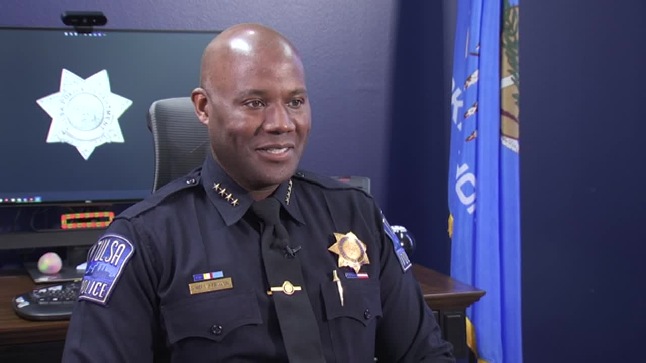 Lori Fullbright Interviews Tulsa Police Chief Wendell Franklin Ahead Of Retirement
