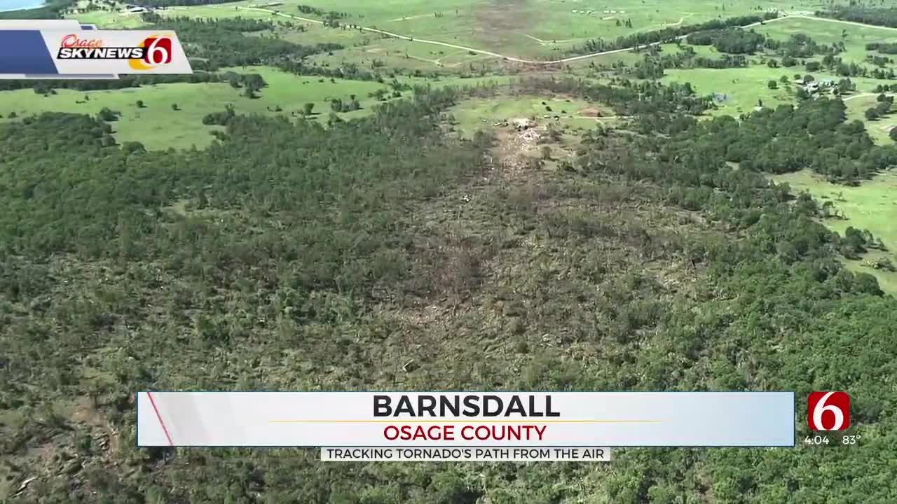 Sky News 6 Tracks Tornado Path Through Osage, Washington Counties