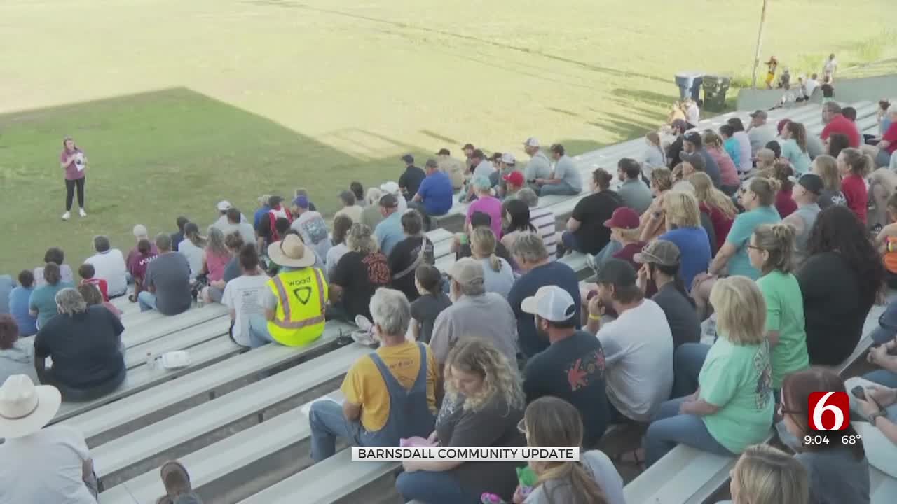 Barnsdall Mayor Delivers Recovery Update To Residents Following Tornado