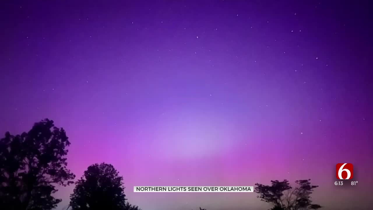 Northern Lights In Oklahoma: News On 6 Viewers Share Photos Of The Phenomenon