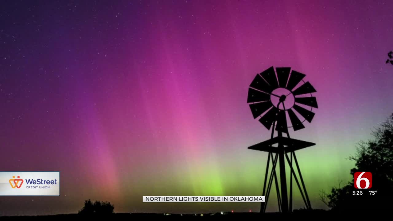 Photographer Describes Northern Lights: 'The Bucket List Came To Bartlesville'