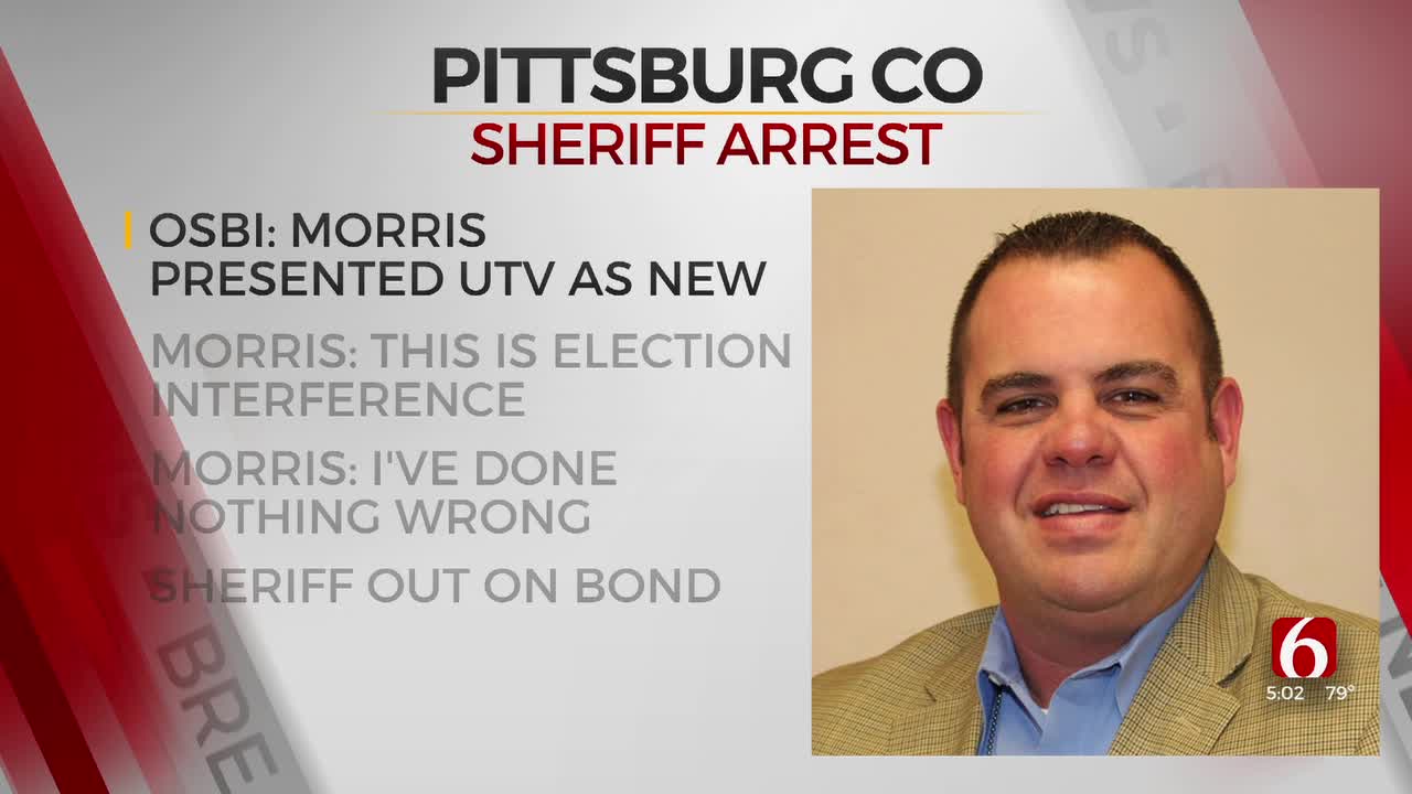 Pittsburg County Sheriff Charged With Embezzlement