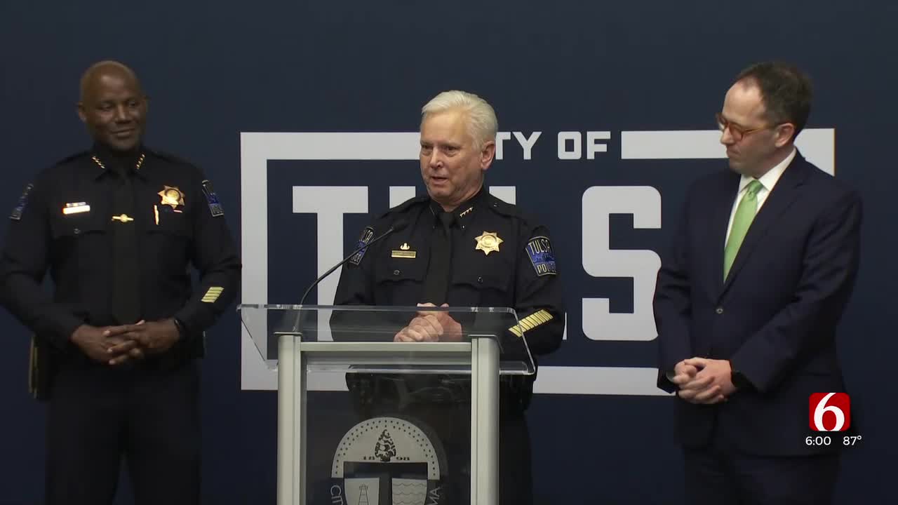 I'm Incredibly Honored': Deputy Chief Dennis Larsen Named Next Tulsa Police Chief