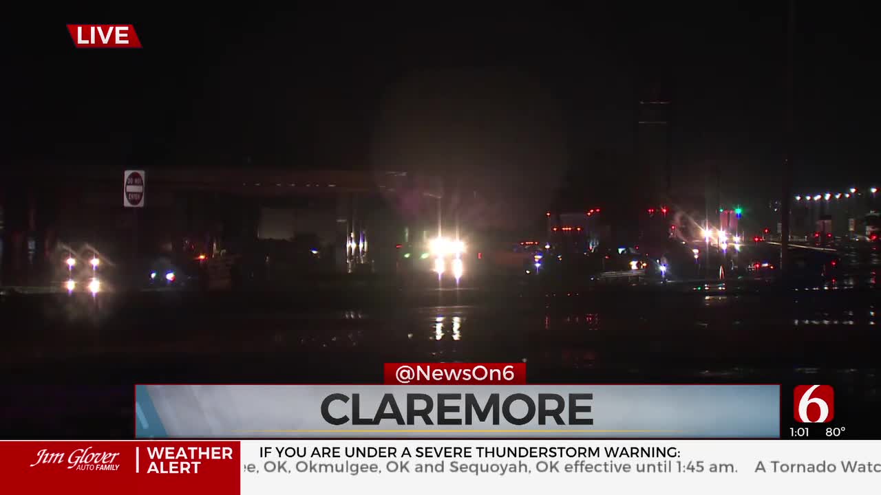 Tornado Damages Claremore, Authorities Asking Drivers To Avoid The Area