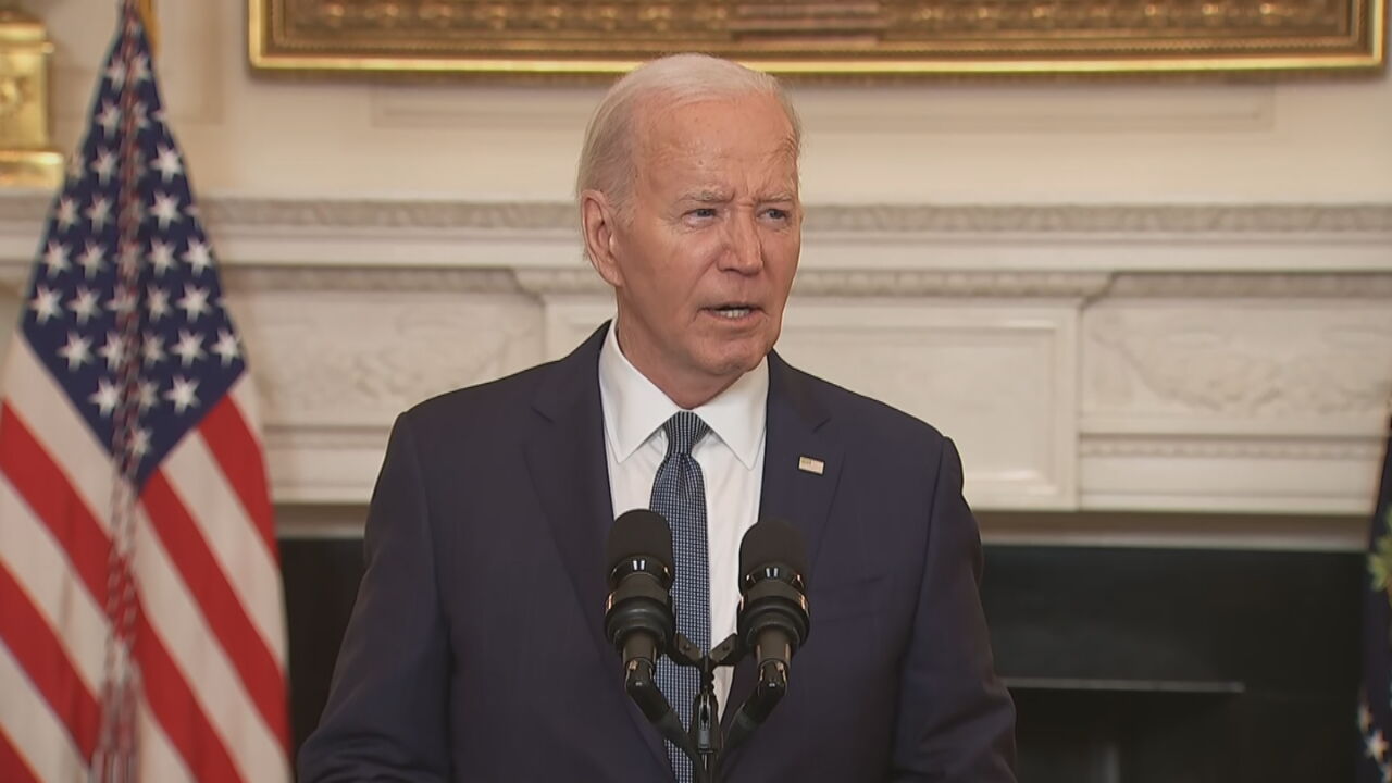 President Biden Makes Remarks On Israel-Hamas War, Trump Verdict
