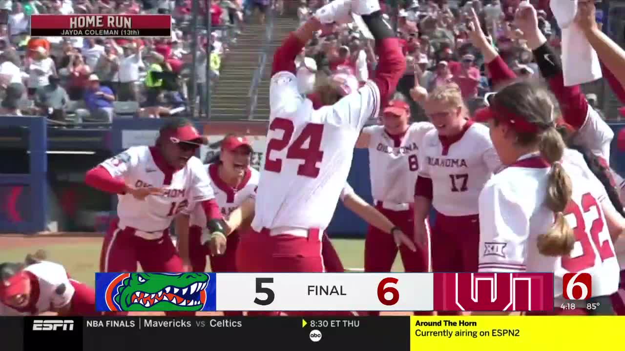 OU Headed To Women's College World Series After Extra Inning Win Against Florida