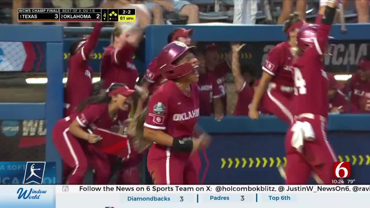 OU Softball Claims Record 4th-Straight Title With Win Over Texas