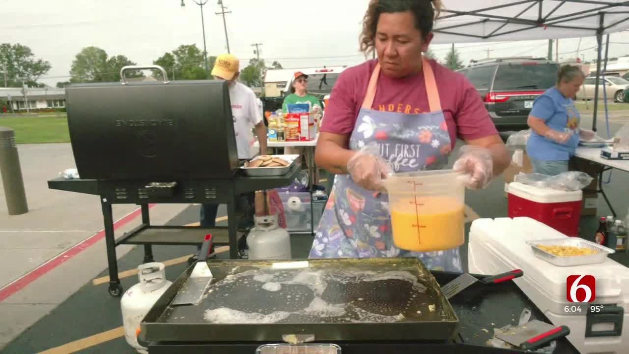 Here For The Community': Rogers County Farmers Market Offers Free Meals 2 Weeks After Tornado