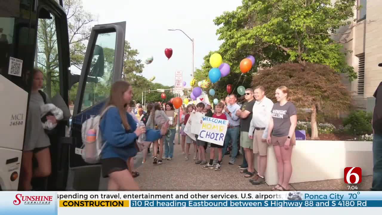 Boston Avenue United Methodist Church Youth Choir Performs Program For Congregation After Canceled Mission Trip