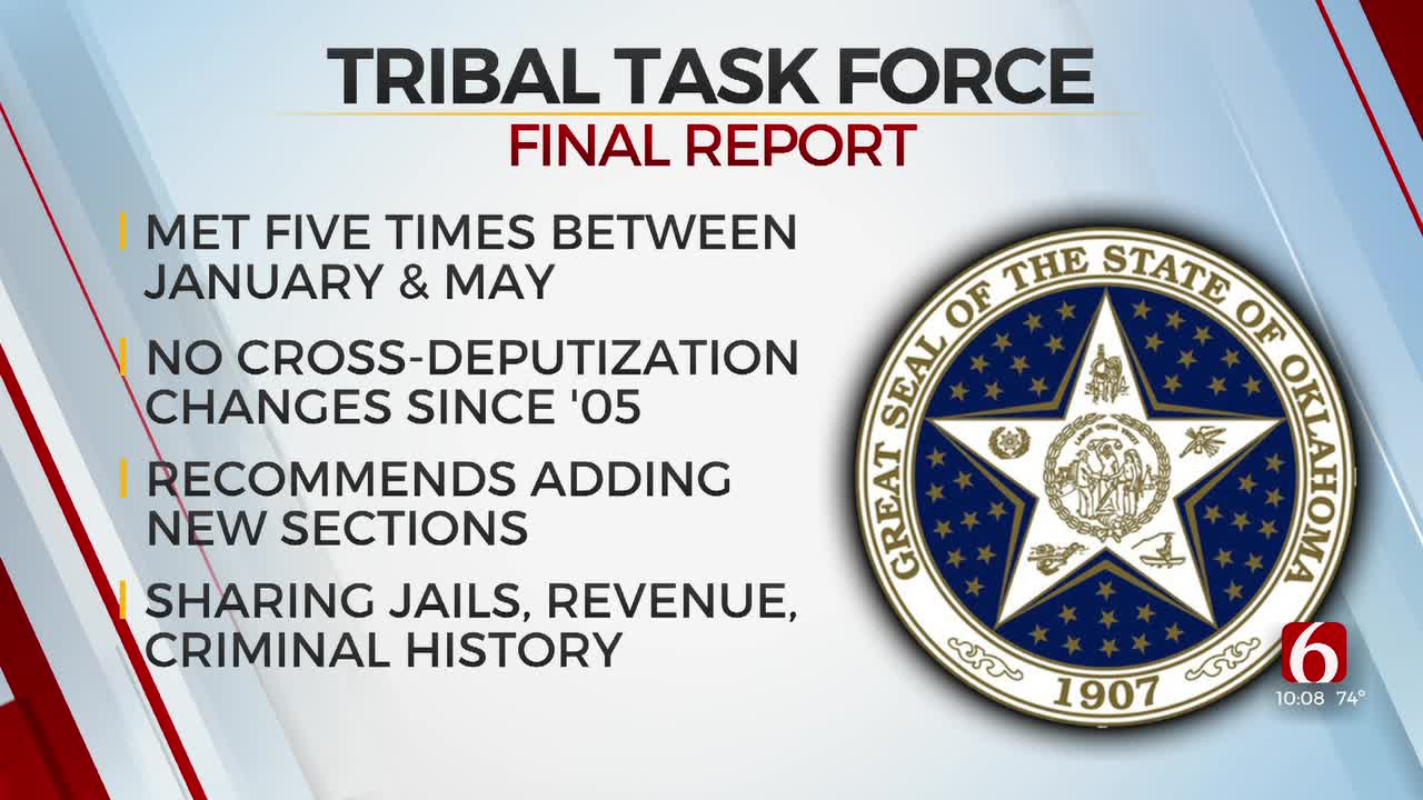 Oklahoma Tribal Task Force Publishes Final Report