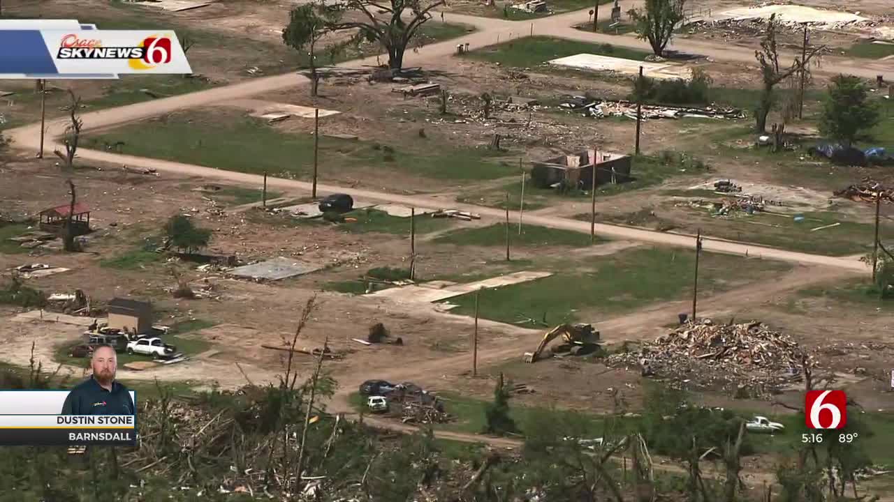 Barnsdall Tornado Recovery: Osage SkyNews 6 Shows Progress Over 1 Month After Deadly Storm