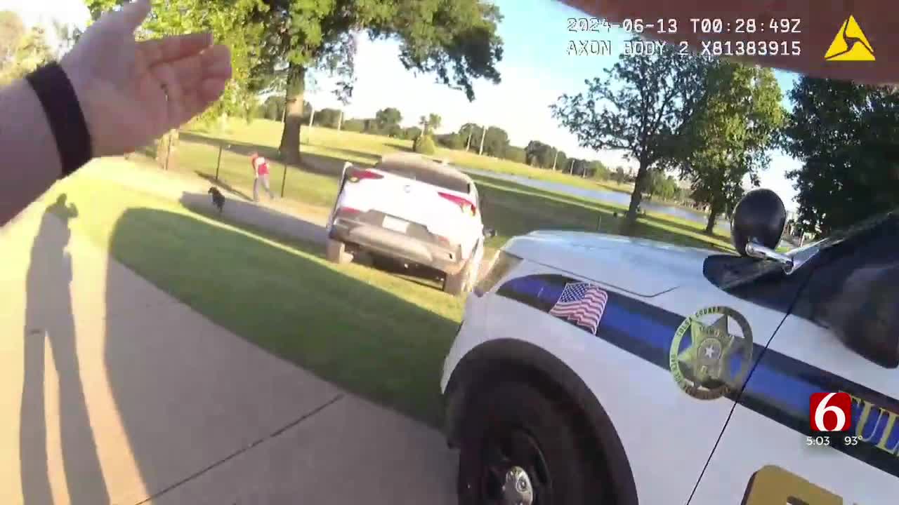 Bodycam Video Shows TCSO Deputies Arrest Man Accused Of Fleeing Traffic Stop In Tulsa