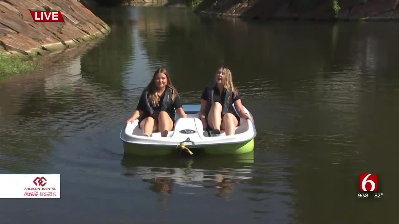 Free Pedal Boat, Kayak Rides Open At Gathering Place For The Summer