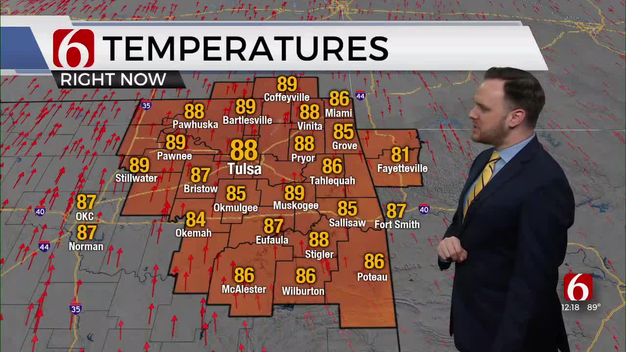 Monday Afternoon Forecast With Stephen Nehrenz