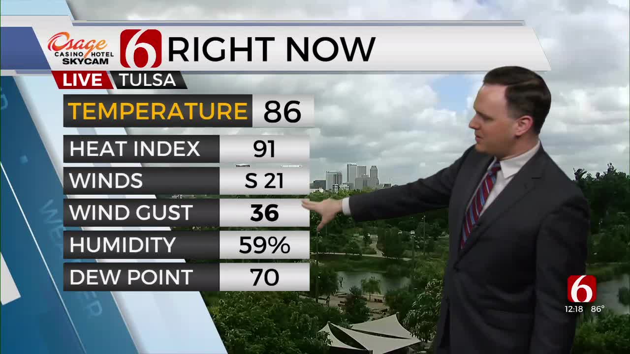 Tuesday Afternoon Forecast With Stephen Nehrenz