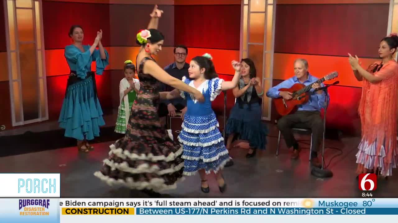 PORCH: Dancers With Flamenco Tulsa Perform On Six In The Morning