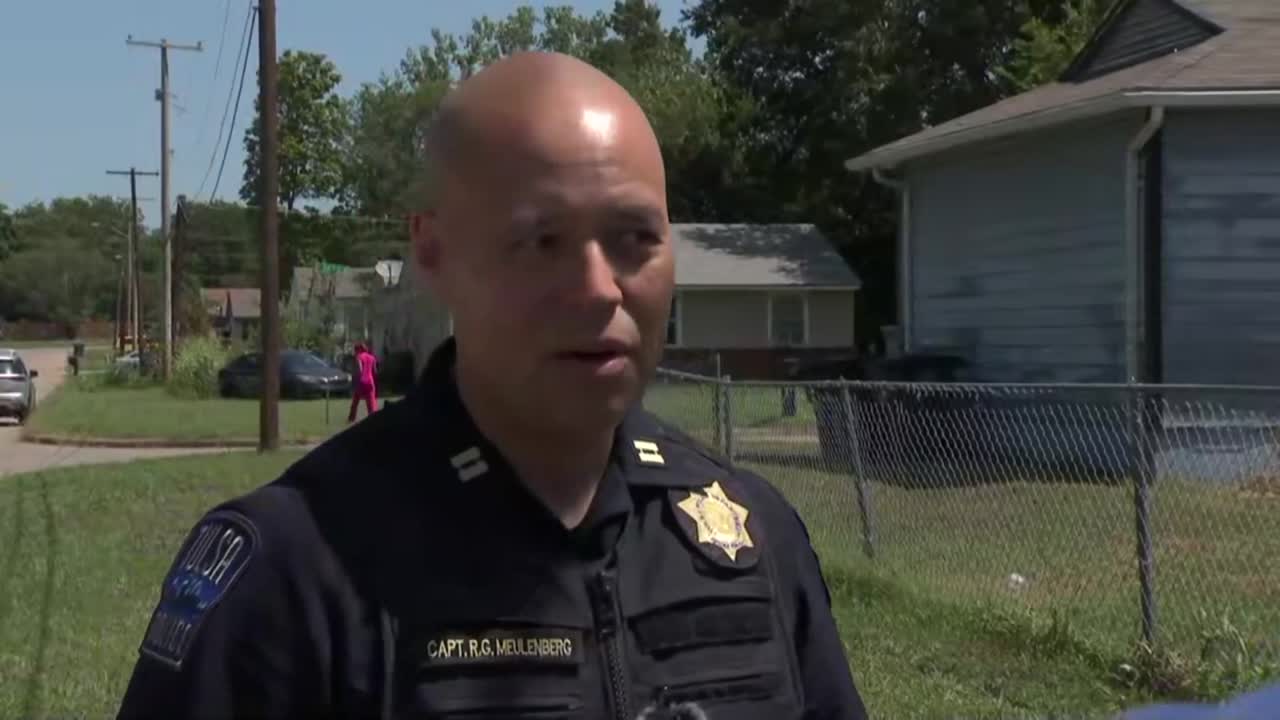 RAW VIDEO: Tulsa Shooting Update With TPD Capt. Meulenberg
