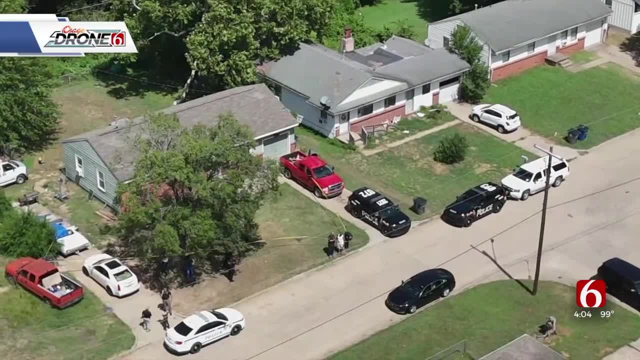 Man Killed In Shooting At Tulsa Home; Tulsa Police Searching Area For Suspect-Update