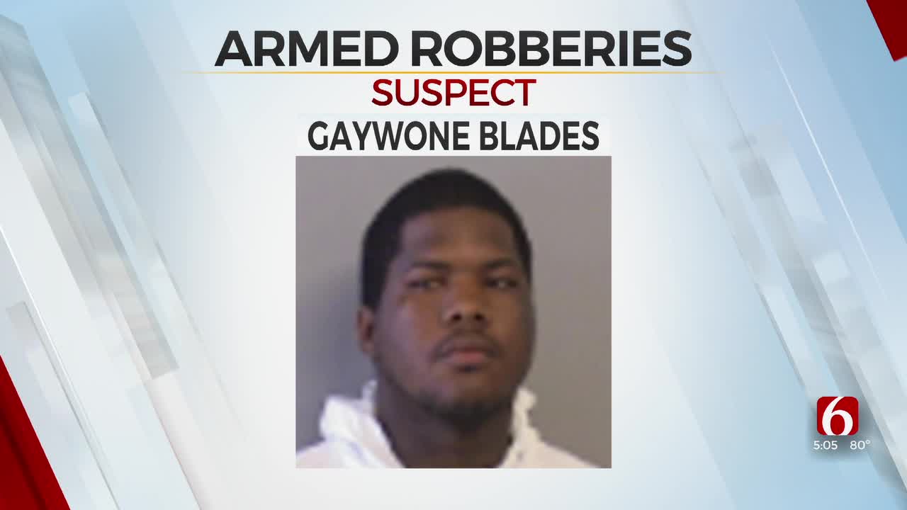 Man Accused Of Several Armed Robberies In Tulsa Arrested