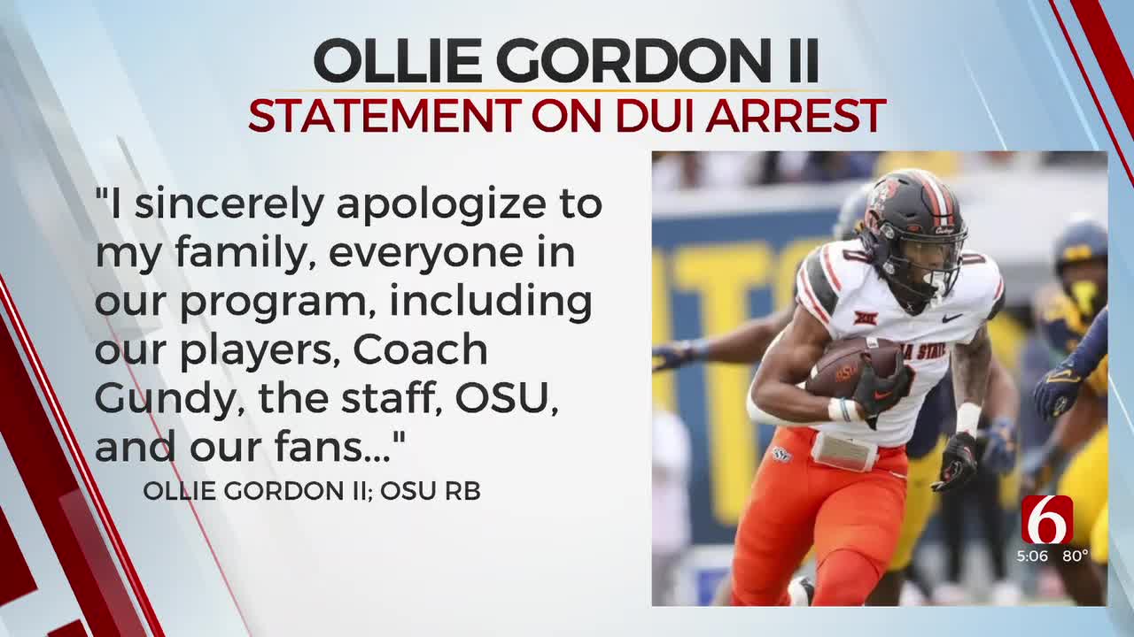 OSU's Ollie Gordon II Apologizes For Actions Leading To His Arrest Ahead Of Big 12 Media Days Attendance