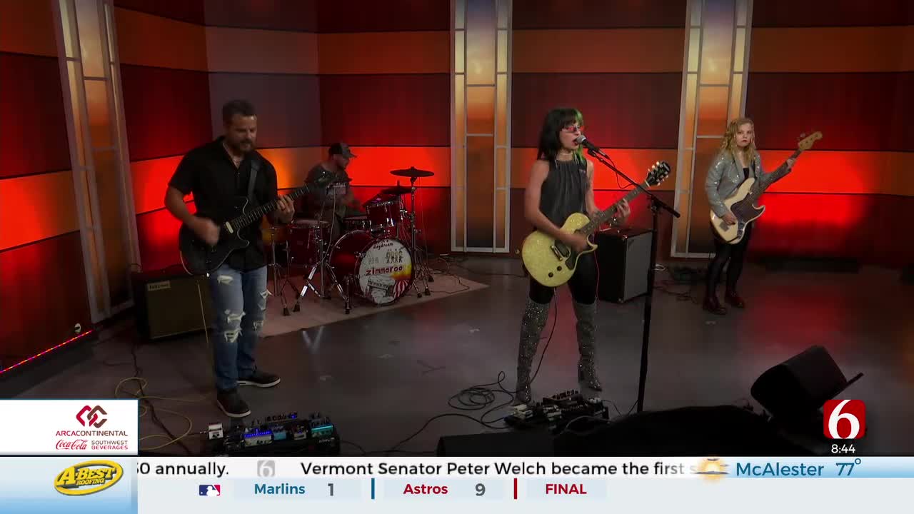 Alternative, American Rock Band Zimmeroo Performs On 6 In The Morning