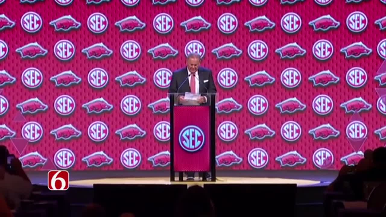 Our Focus Is To Embrace The Hog':  Sam Pittman At SEC Media Days