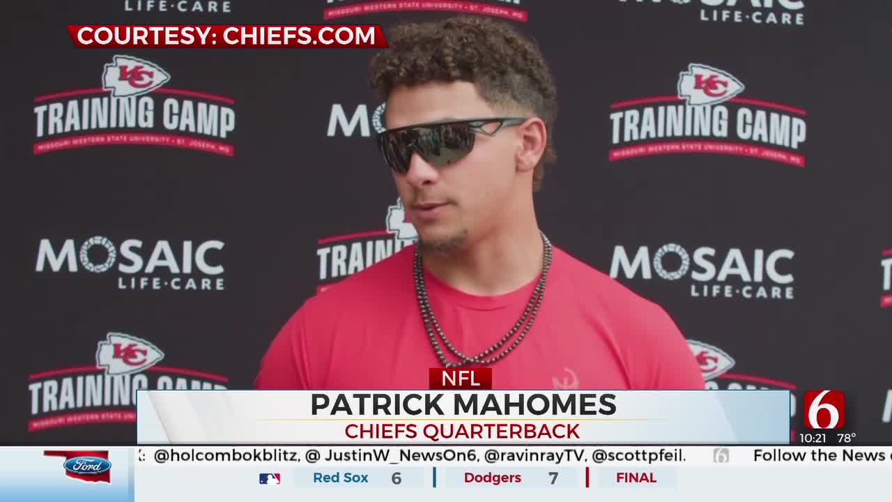 Patrick Mahomes Speaks Ahead Of First Training Camp Practice