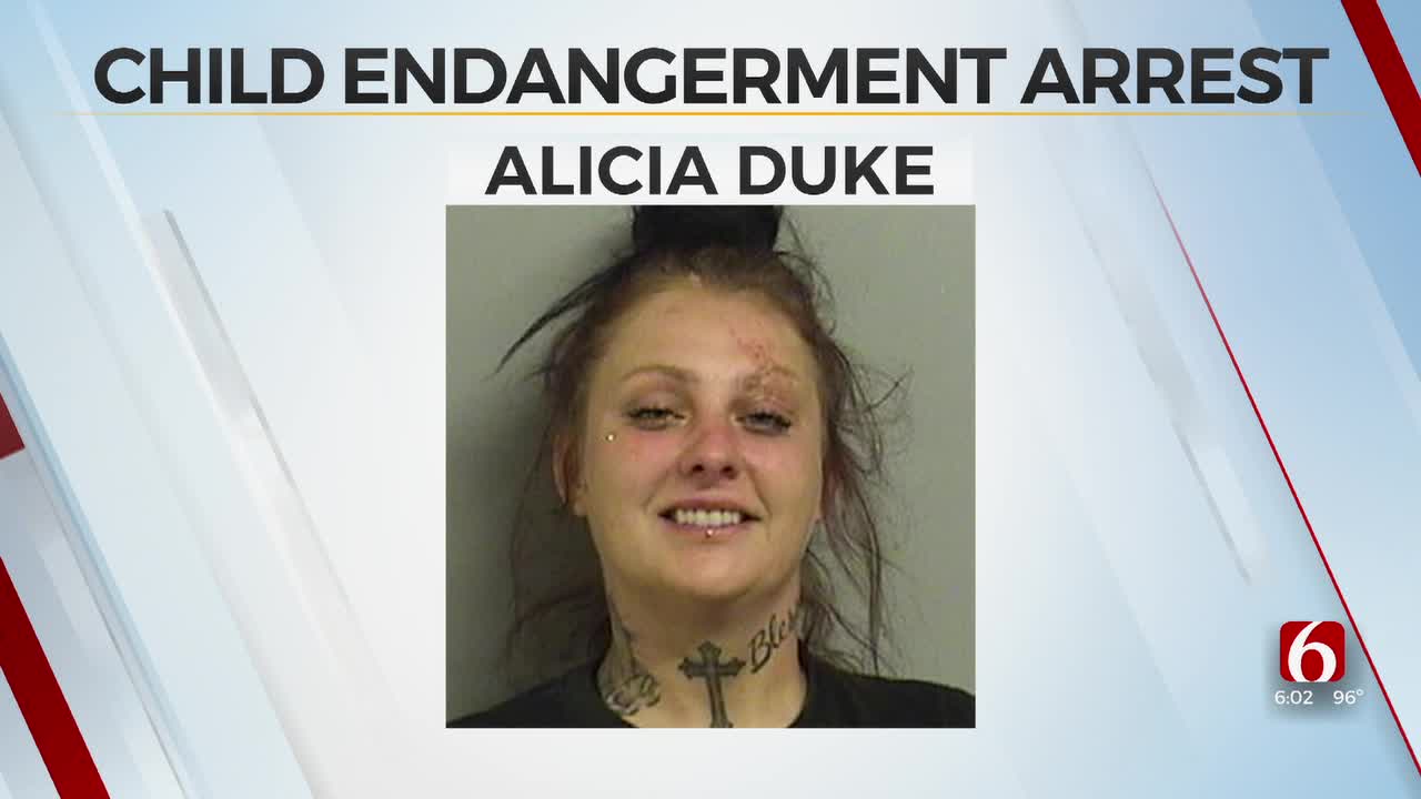 Tulsa Police Arrest Woman Accused Of DUI With 3-Year-Old In Vehicle