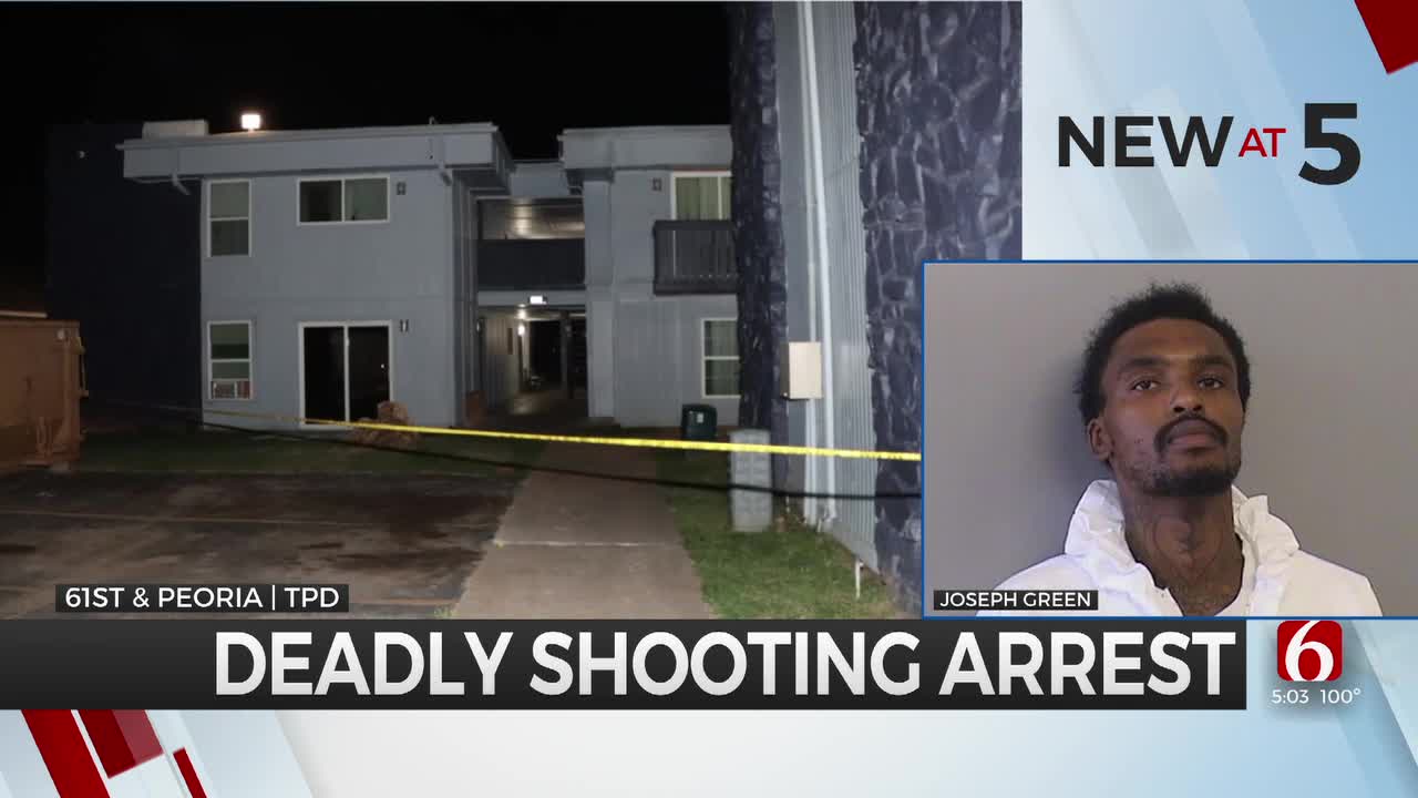 Tulsa Police Arrest Man Accused Of Deadly Shooting