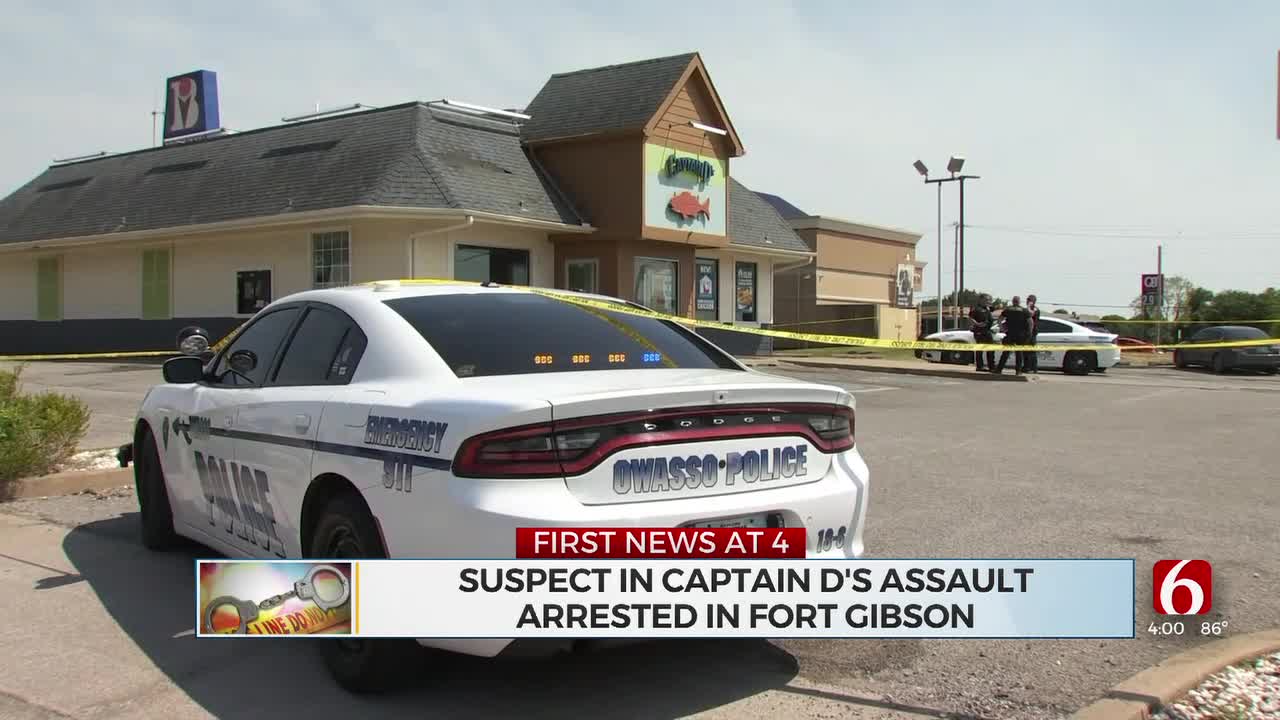 Suspect In Owasso Restaurant Assault Arrested In Fort Gibson