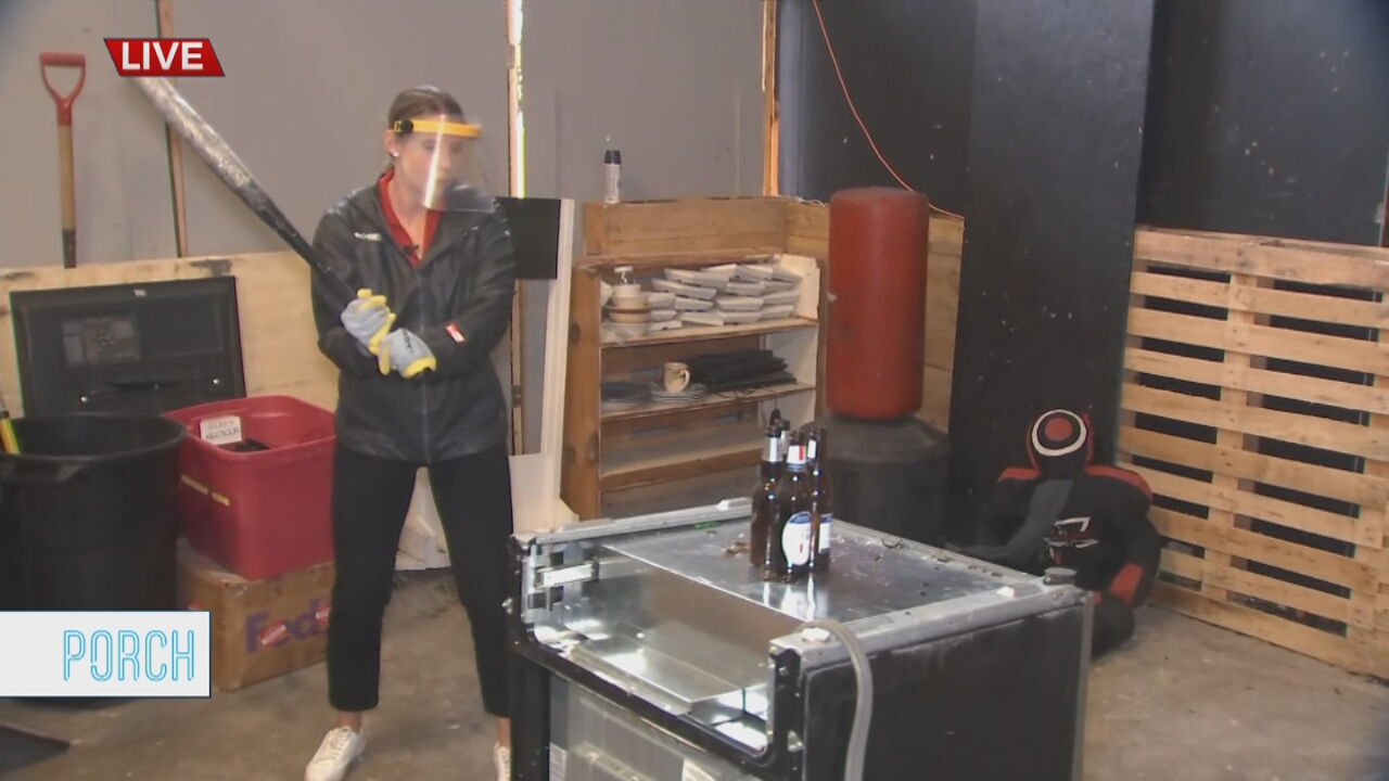 Rage Room offers stress relief for the start of school