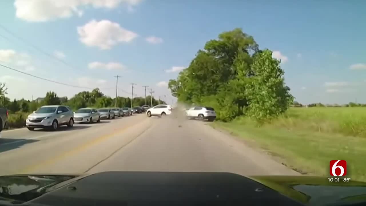 'God Was Protecting Us:' Broken Arrow Couple Witnesses Police Chase ...