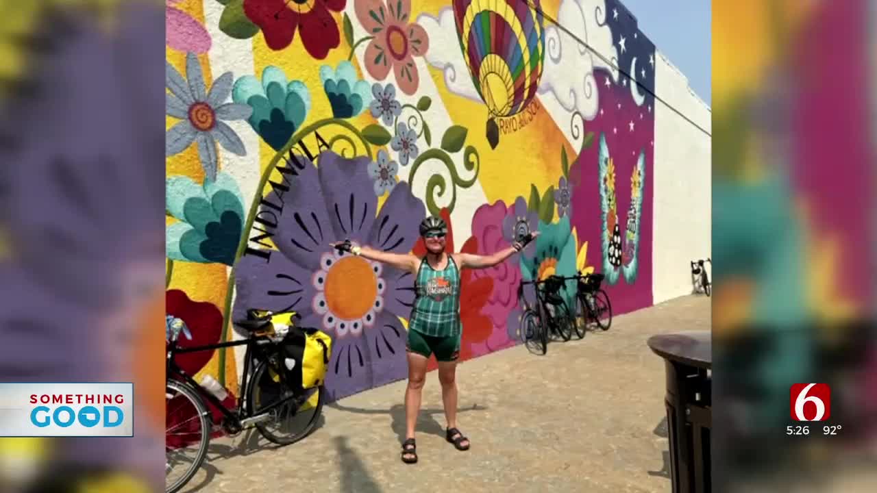 Broken Arrow woman cycles 434 miles through Iowa