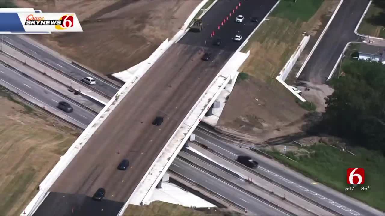 Broken Arrow Expressway Bridge At County Line Road Nears Completion