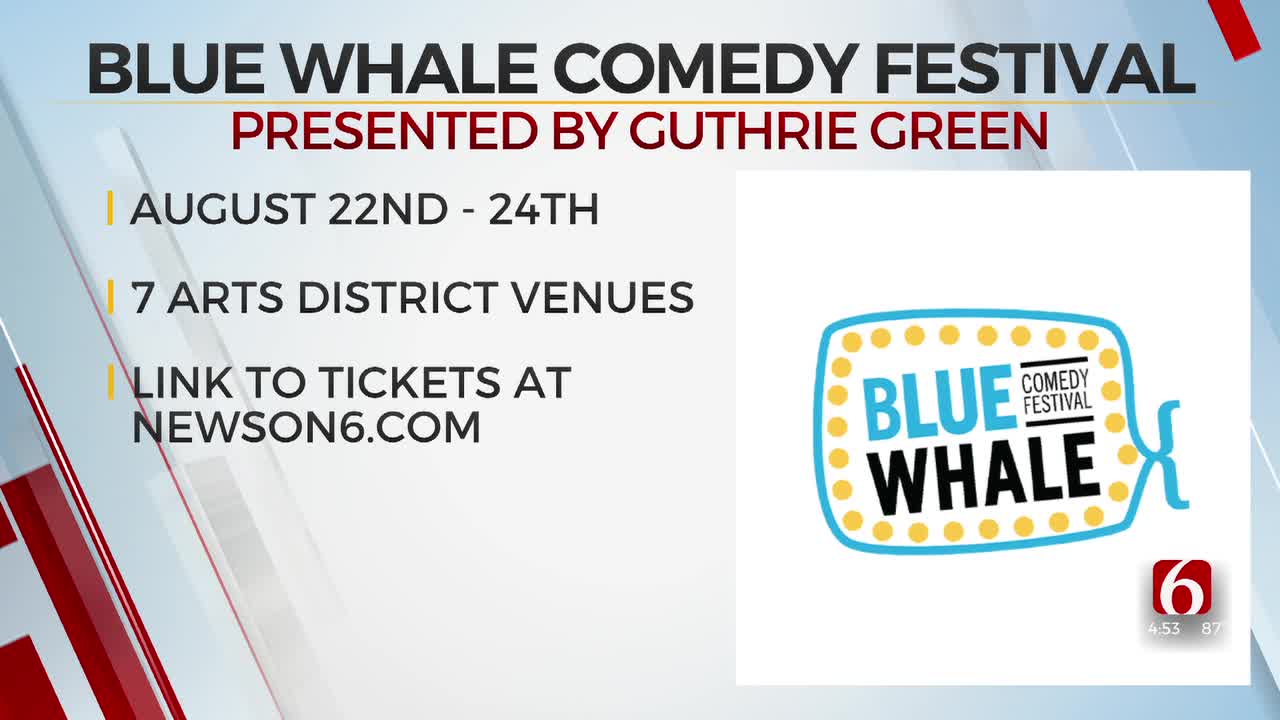 The Blue Whale Comedy Tour returns to the Tulsa Arts District