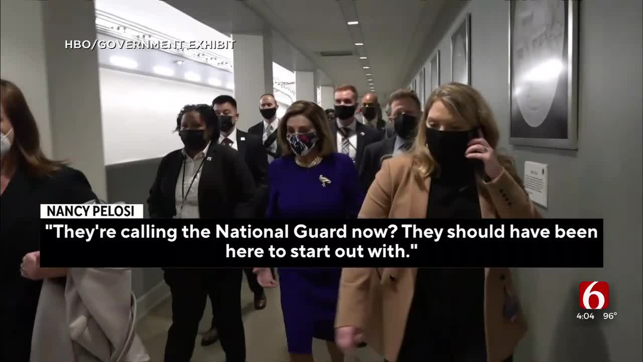 Nancy Pelosi Called Trump 'Domestic Enemy' In New Jan. 6 Footage